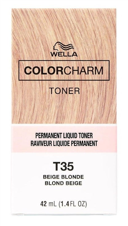 Wella Color Charm Liquid Toner #T35 Beige Blonde