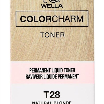 Wella Color Charm Liquid Toner #T28 Natural Blonde
