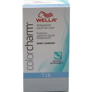 Wella Color Charm Liquid Toner #T18 Lightest Ash Blonde