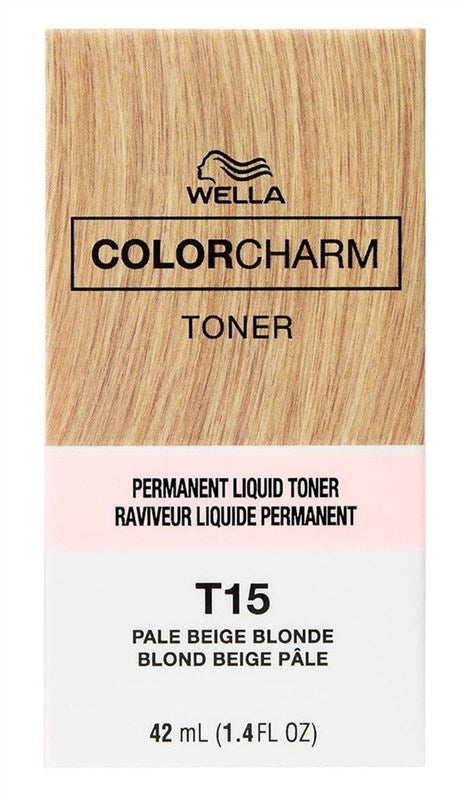 Wella Color Charm Liquid Toner #T15 Pale Beige Blonde