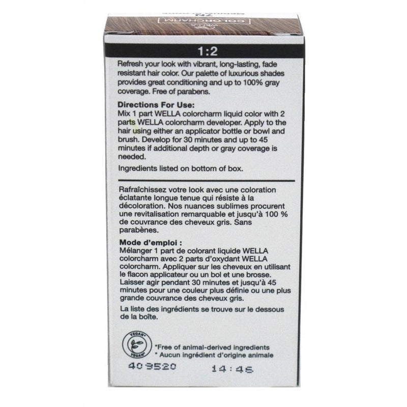 Wella Color Charm Liquid #0336/5Aa Lt Brown Intense Ash