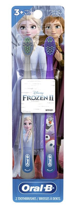 Oral-B Toothbrush Kids Frozen Ii Extra Soft 2 Count