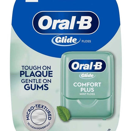 Oral-B Glide Floss Pro Health 43.7Yd Comfort Plus Mint (6 Pieces)