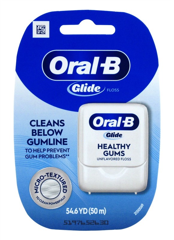 Oral-B Glide Floss Pro Health 54.6Yd Original (6 Pieces)