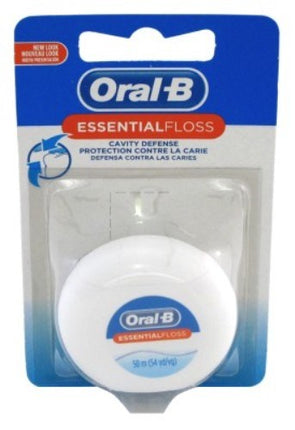 Oral-B Essential Floss 54 Yds Waxed (6 Pieces)