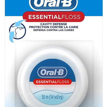Oral-B Essential Floss 54 Yds Mint Wax (6 Pieces)