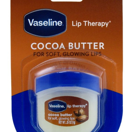 Vaseline Lip Therapy Cocoa Butter 0.25oz Jar (8 Pieces)Display