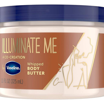 Vaseline Whipped Body Butter Illuminate Me 11oz