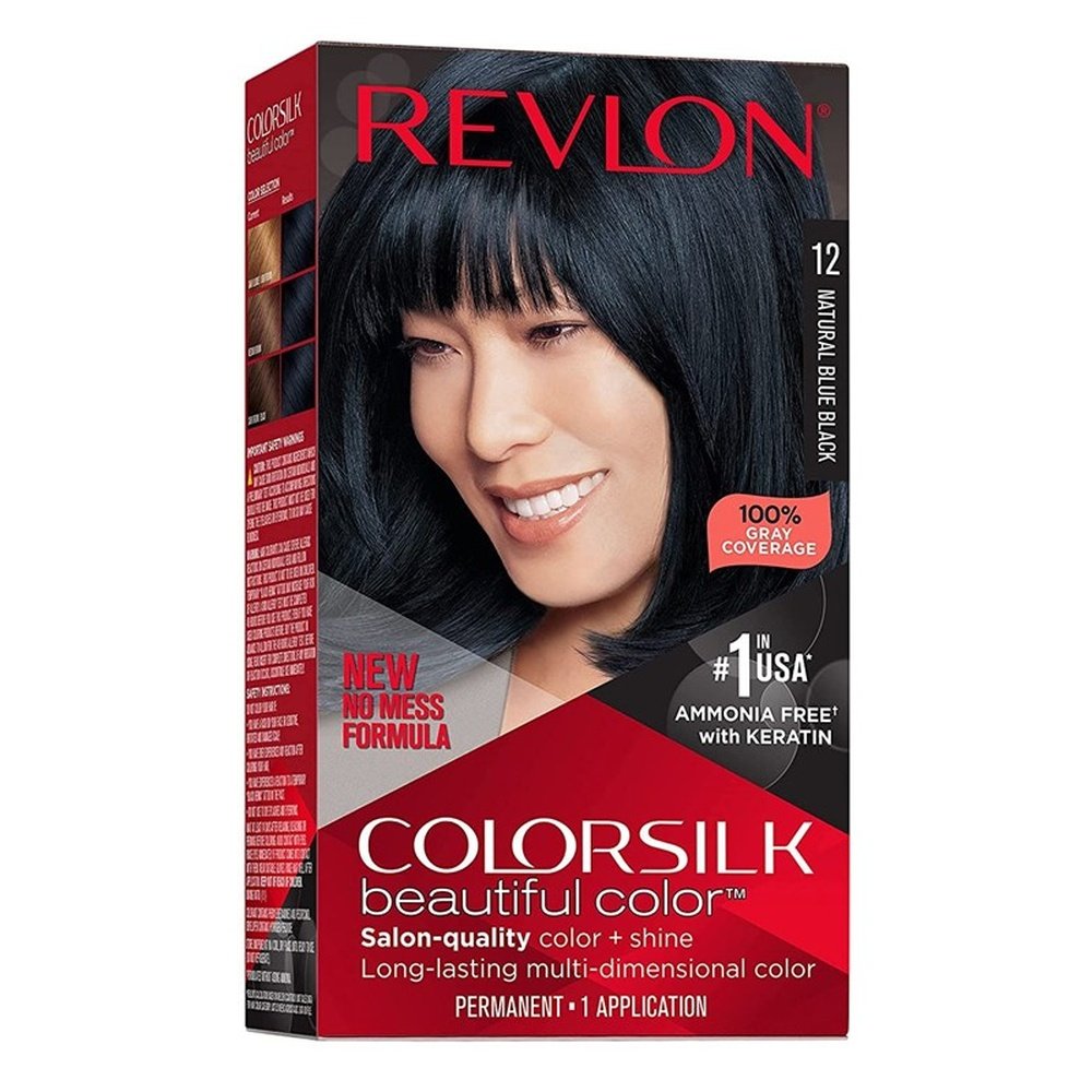 Revlon Colorsilk #12 Natural Blue Black