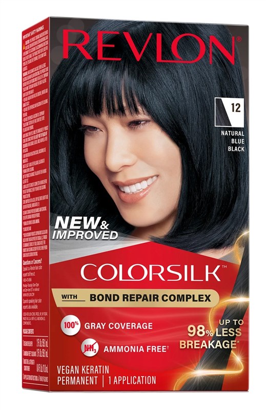 Revlon Colorsilk #12 Natural Blue Black