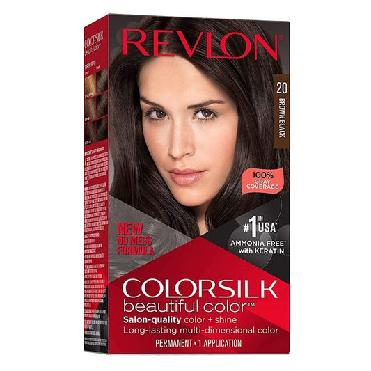 Revlon Colorsilk #20 Brown Black