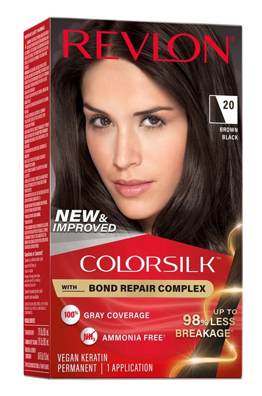 Revlon Colorsilk #20 Brown Black