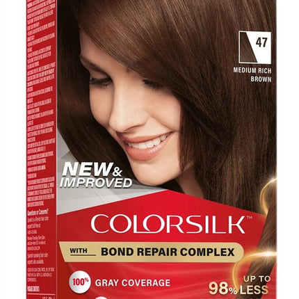 Revlon Colorsilk #47 Medium Rich Brown