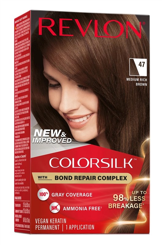 Revlon Colorsilk #47 Medium Rich Brown