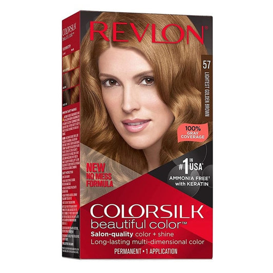 Revlon Colorsilk #57 Lightest Golden Brown