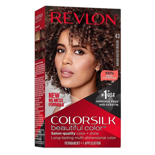 Revlon Colorsilk #43 Medium Golden Brown