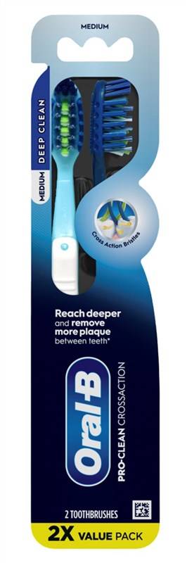 Oral-B Toothbrush Medium Deep Clean