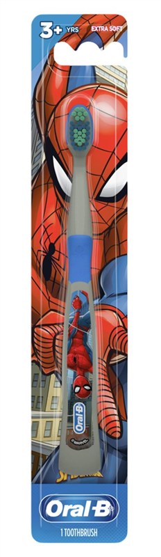 Oral-B Toothbrush Kids Spiderman Soft