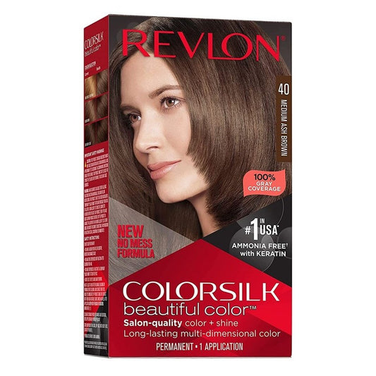 Revlon Colorsilk #40 Medium Ash Brown