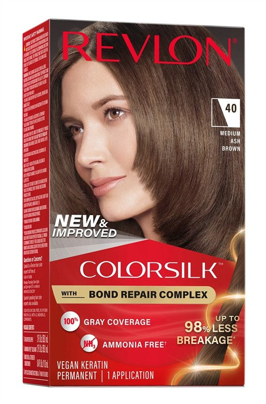 Revlon Colorsilk #40 Medium Ash Brown