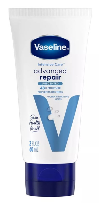 Vaseline Intensive Care Lotion Adv Repair Unscented 2oz(12 Pieces)