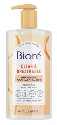Biore Witch Hazel Cooling Cleanser 6.77oz Pump