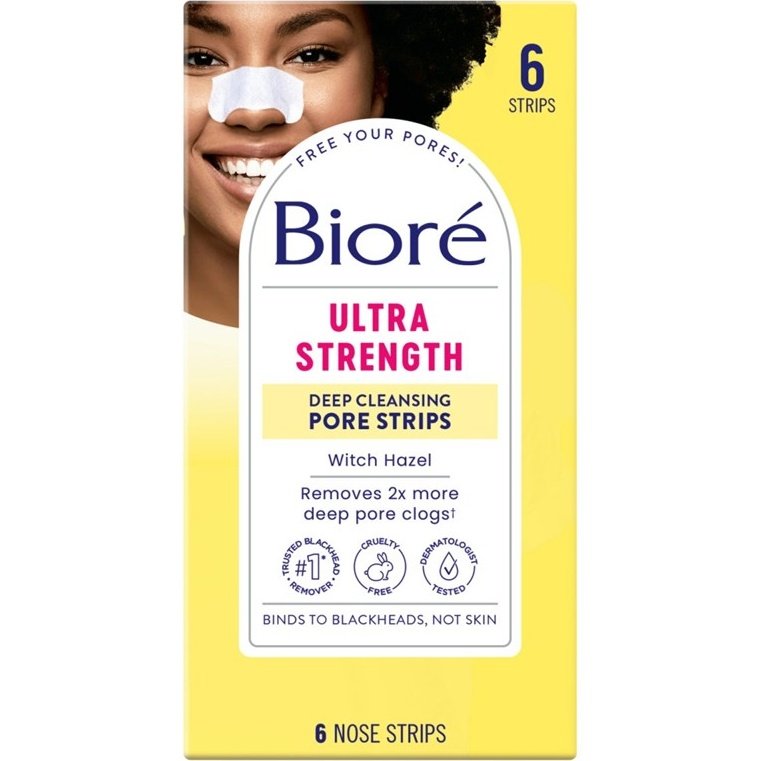 Biore Deep Cleansing Pore Witch Hazel 6 Count