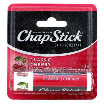 Chapstick Classic Cherry 0.15oz (12 Pieces)