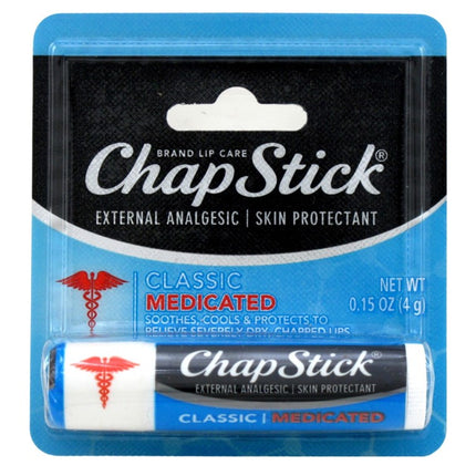 Chapstick Classic Medicated 0.15oz (12 Pieces)