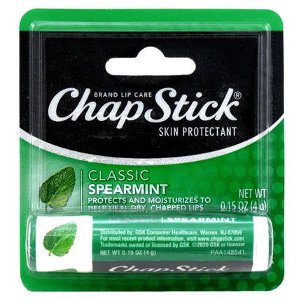Chapstick Classic Spearmint 0.15oz (12 Pieces)