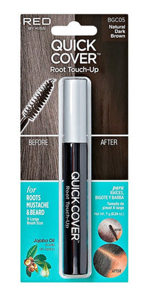 Kiss Red Root Touch-Up Brush Natural Dark Brown (3 Pieces)