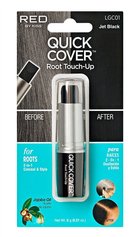 Kiss Red Root Touch-Up Stick Jet Black (3 Pieces)