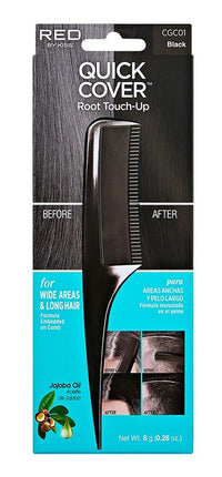 Kiss Red Root Touch-Up Comb Black (3 Pieces)