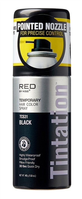 Kiss Tintation Temporary Color Black 1.5oz