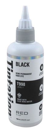 Kiss Tintation Color Semi- Permanent Black 5oz