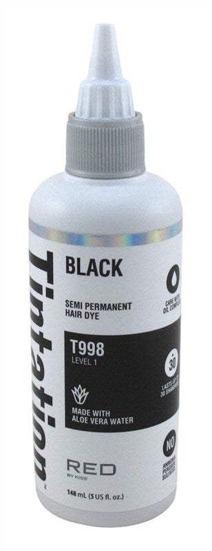 Kiss Tintation Color Semi- Permanent Black 5oz