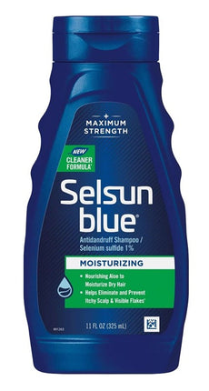 Selsun Blue Shampoo Dandruff Moisturizing 11oz