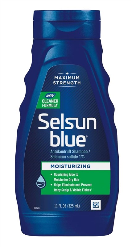 Selsun Blue Shampoo Dandruff Moisturizing 11oz