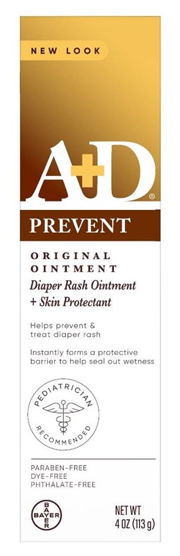 A+D Original Ointment 4oz Diaper Rash & Skin Protectant