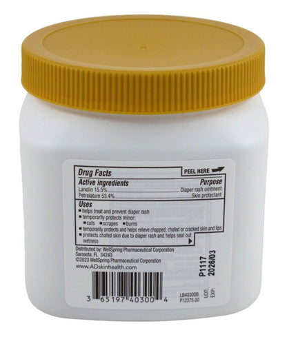 A+D Original Ointment 1 Lb Flip Top Jar