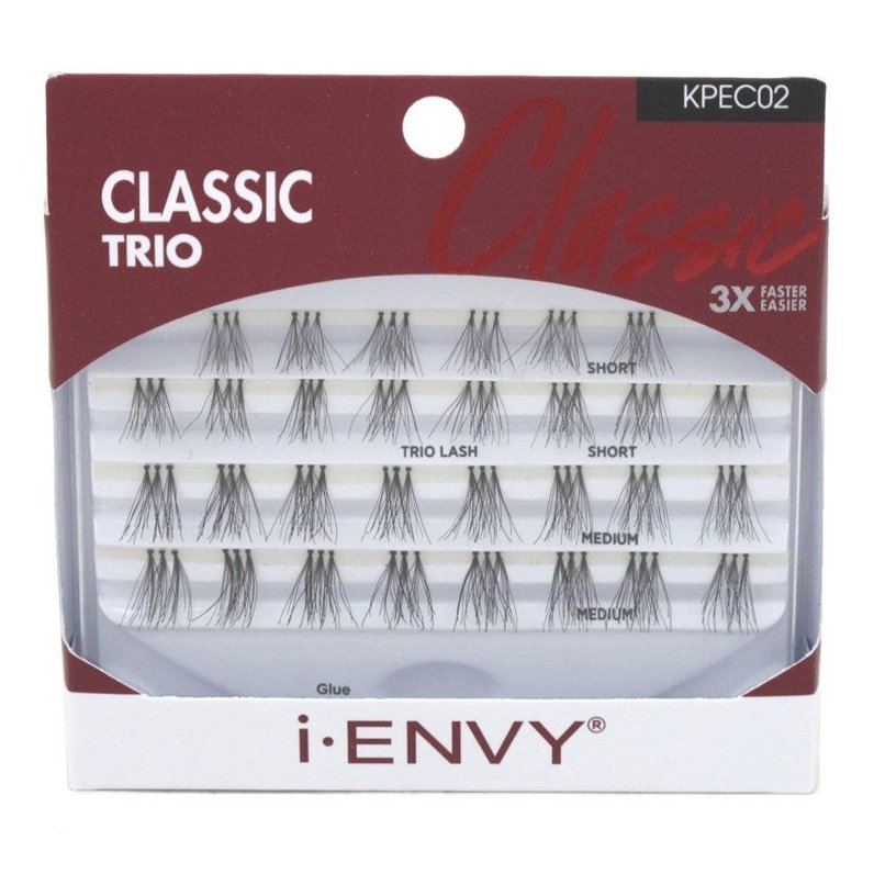 Kiss I Envy Trio Medium 30 Trio Classic Lashes