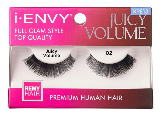 Kiss I Envy Juicy Volume Lashes #02 Remi Hair