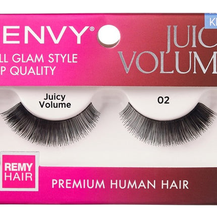 Kiss I Envy Juicy Volume Lashes #02 Remi Hair