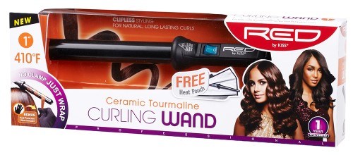 Kiss Red Curling Wand 1Inch