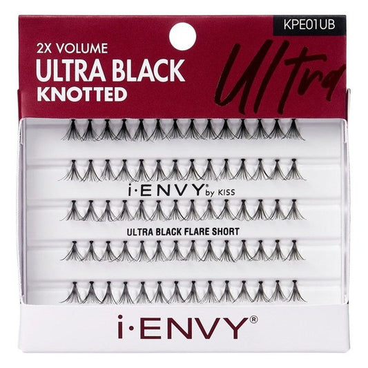 Kiss I Envy Ultra Black Knotted Short Lashes