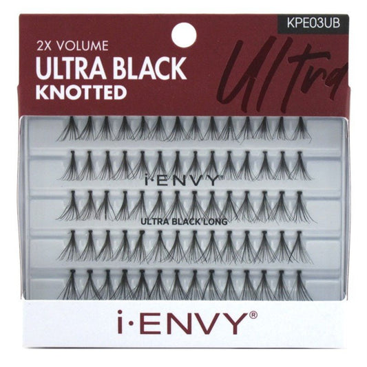 Kiss I Envy Ultra Black Knotted Long Lashes