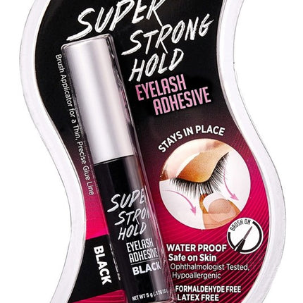 Kiss I Envy Eyelash Adhesive Super Strong Hold Black 5 Gram