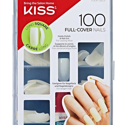 Kiss 100 Full Cover Nails Long Square
