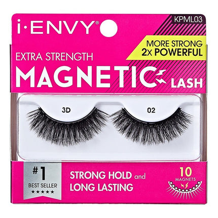 Kiss I Envy Extra Strength Magnetic Lash 3D 02