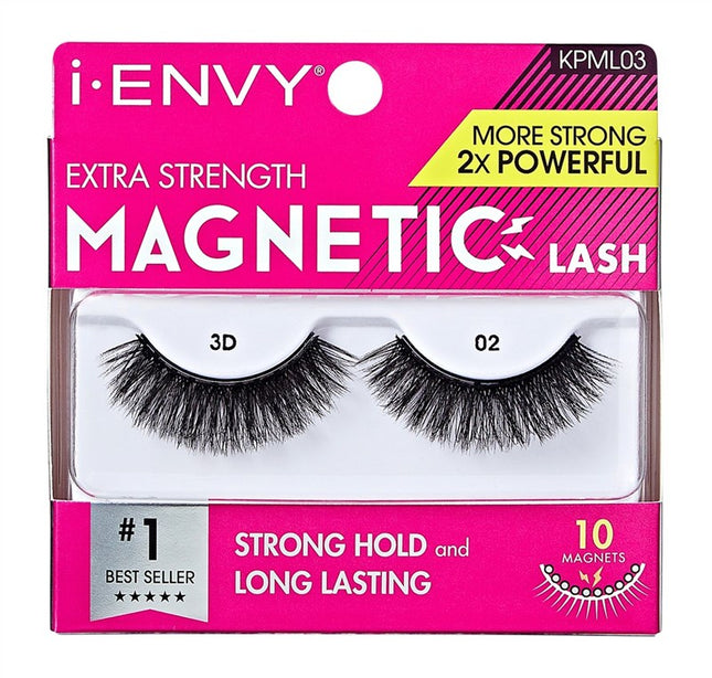 Kiss I Envy Extra Strength Magnetic Lash 3D 02